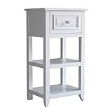 Teamson Home Dawson Single Floor Cabinet, Storage, White | Amazon (US)