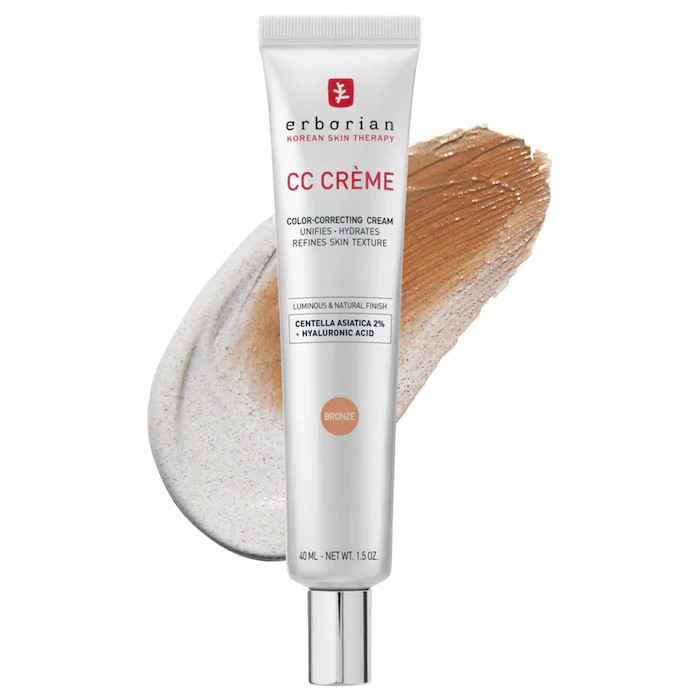 CC Cream Color-Corrector for Natural Luminous Finish with Korean 2% Centella Asiatica Extract and... | Sephora (US)