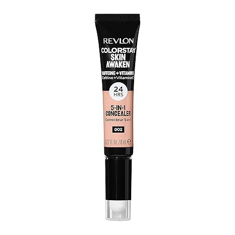Amazon.com : Revlon ColorStay Skin Awaken 5-in-1 Concealer, Lightweight, Creamy Longlasting Face ... | Amazon (US)