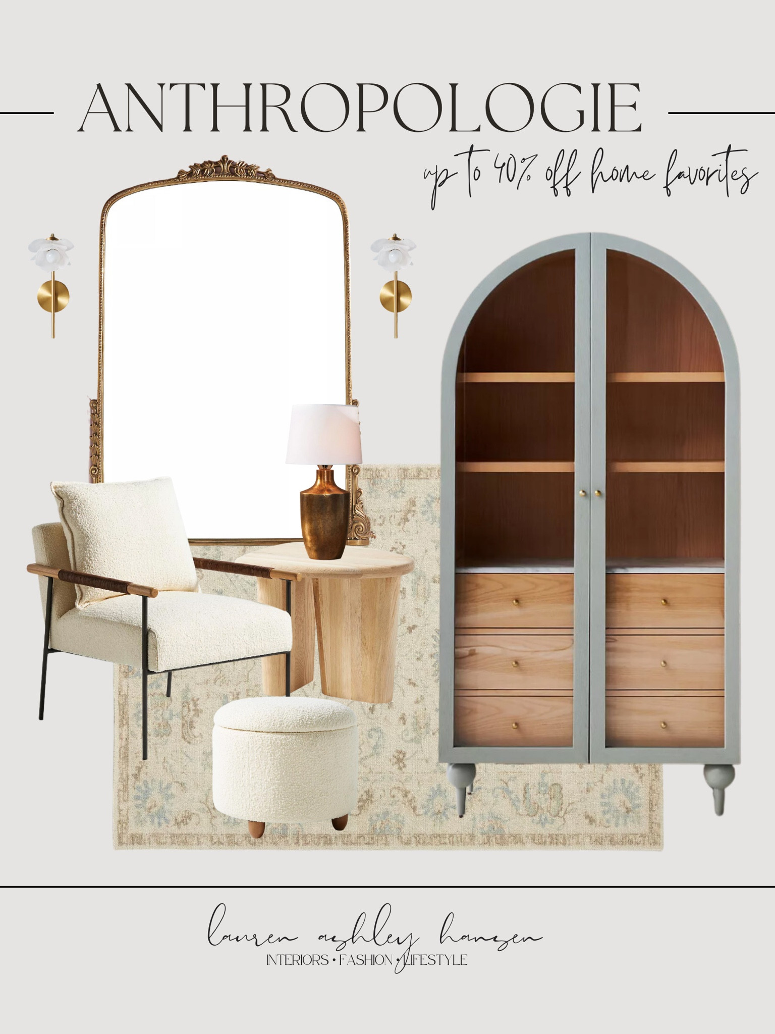 Anthropologie is having a major sale right now with their home furnishings up to 40% off! My favorite primrose mirror is included, as well as all of these other beautiful pieces! 

#LTKhome #LTKstyletip #LTKsalealert