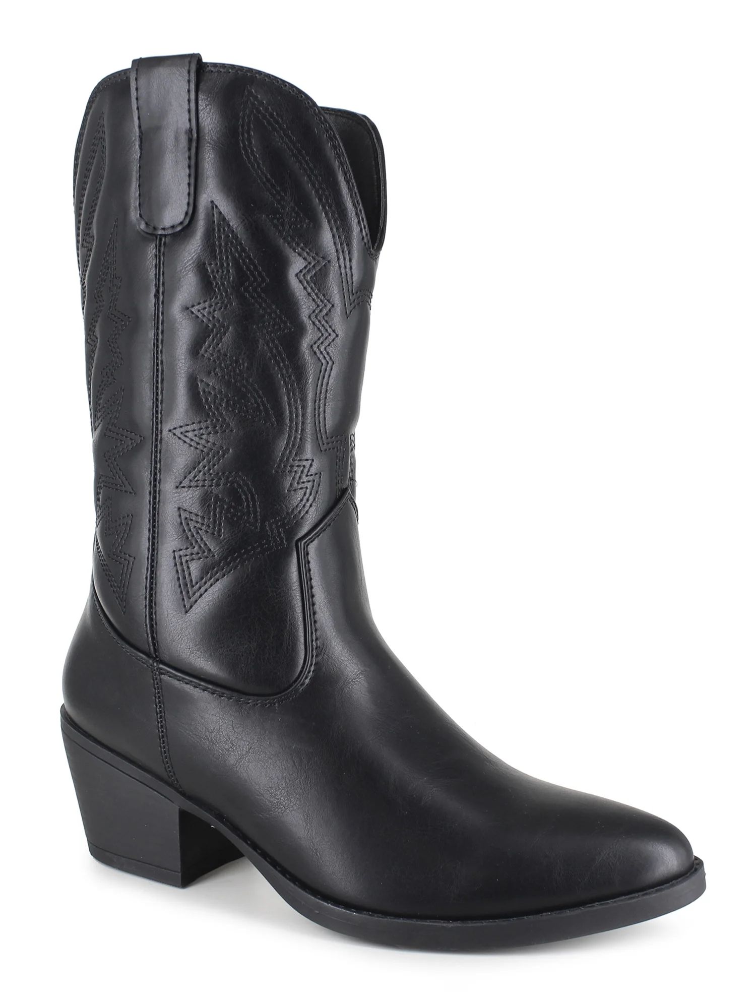 Unionbay Women's Dolly Cowboy Boots, Sizes 6-11 - Walmart.com | Walmart (US)