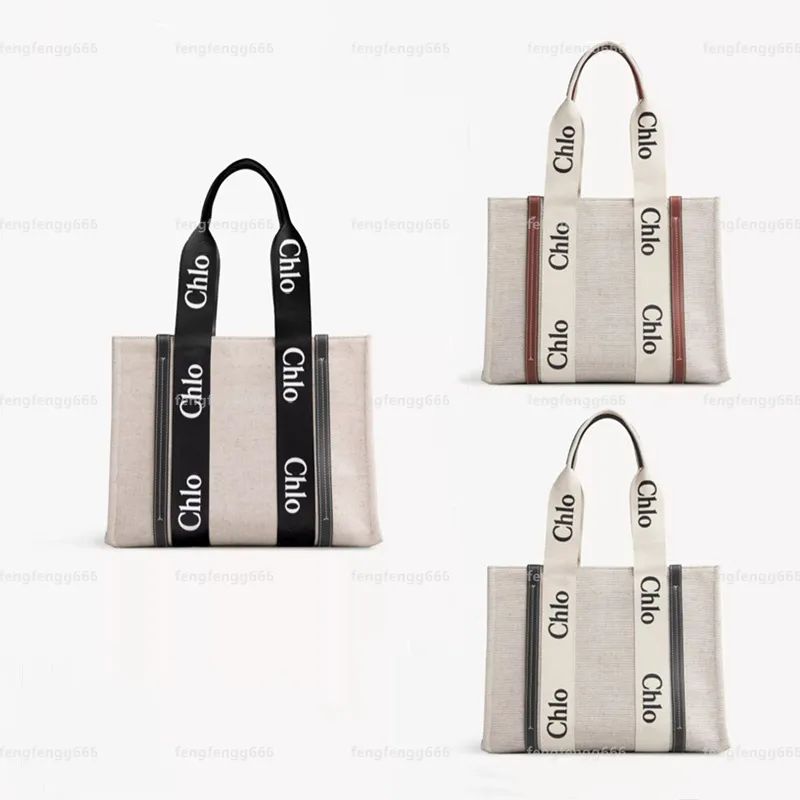 5A Quality Women Handbags WOODY Tote Shopping Bag Handbag High NYLON Hobo Fashion Linen Large Bea... | DHGate