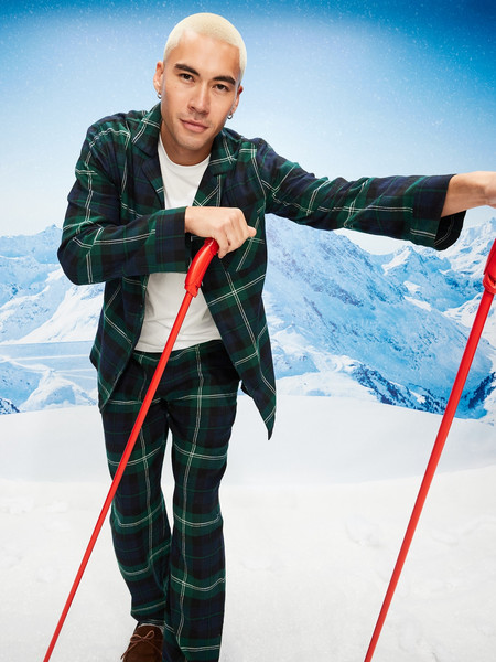Plaid Flannel Pajama Set for Men | Old Navy (US)