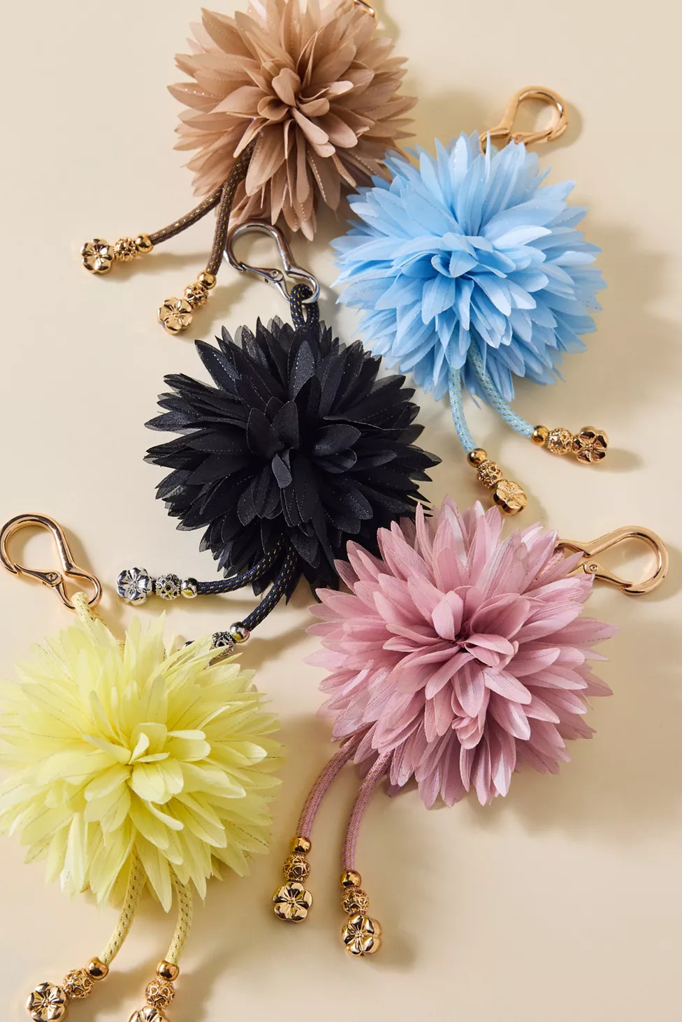 In Bloom Statement Flower Keychain | Urban Outfitters (US and RoW)