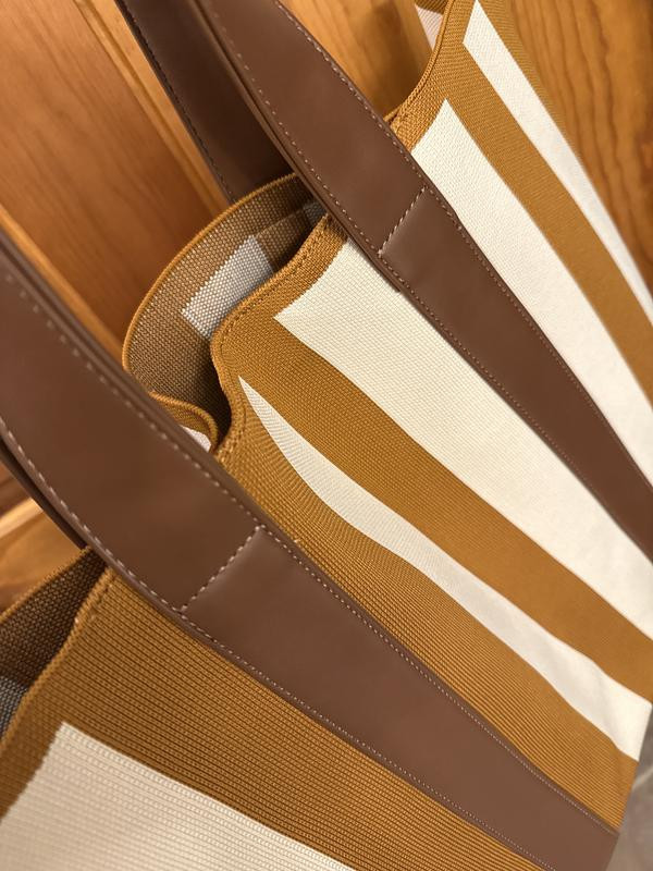 Everyday Stripe Knit Tote | Anthropologie (US)