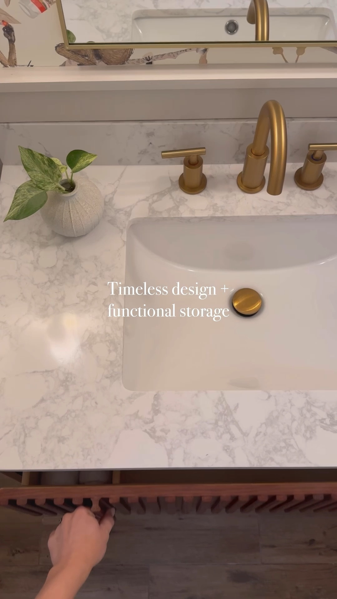 Finished this guest bathroom just in time for holiday hosting 🎄
The Sabina Floating Vanity by Hernest was the final piece — timeless design, great storage, and perfect for stocking everything our guests might need.

Use code GIBBYHOME for 20% off


#HERNEST #HERNESTBlackFriday #WinterAtHERNEST #HERNESTforChristmas #MyHERNESTHome