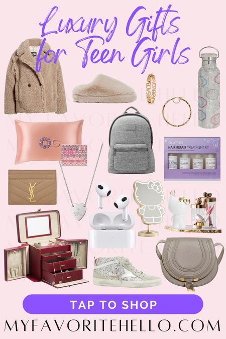 Luxury gift guide for her, luxury gifts for teen girls, luxury gifts for teenage girls, luxury gift guide for teen girls, luxury teen girl gifts, luxury birthday gifts for teen girls

#LTKstyletip #LTKGiftGuide #LTKHoliday