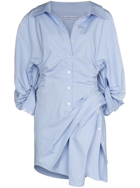 Athena asymmetric shirtdress | Farfetch (US)