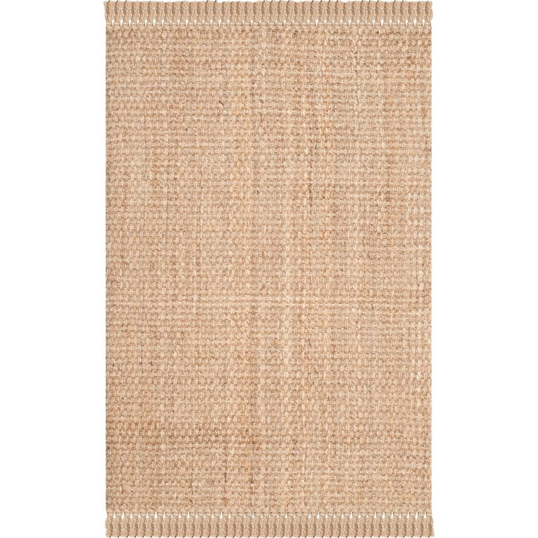 SAFAVIEH Natural Fiber Doncho Braided Jute Area Rug, Natural, 3' x 5' | Walmart (US)
