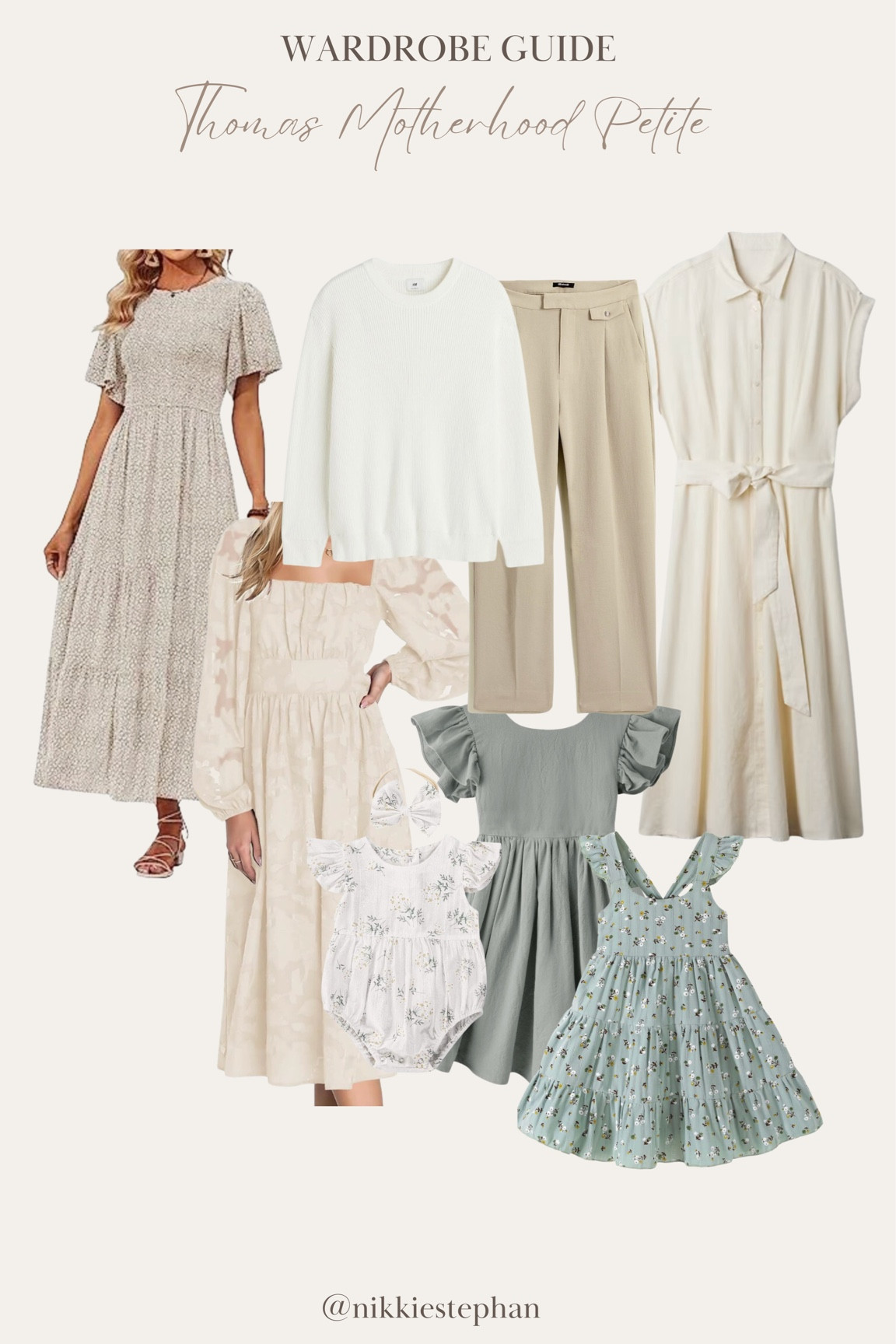 Mommy & me session outfits 🤍✨

#LTKfindsunder100 #LTKfamily #LTKkids