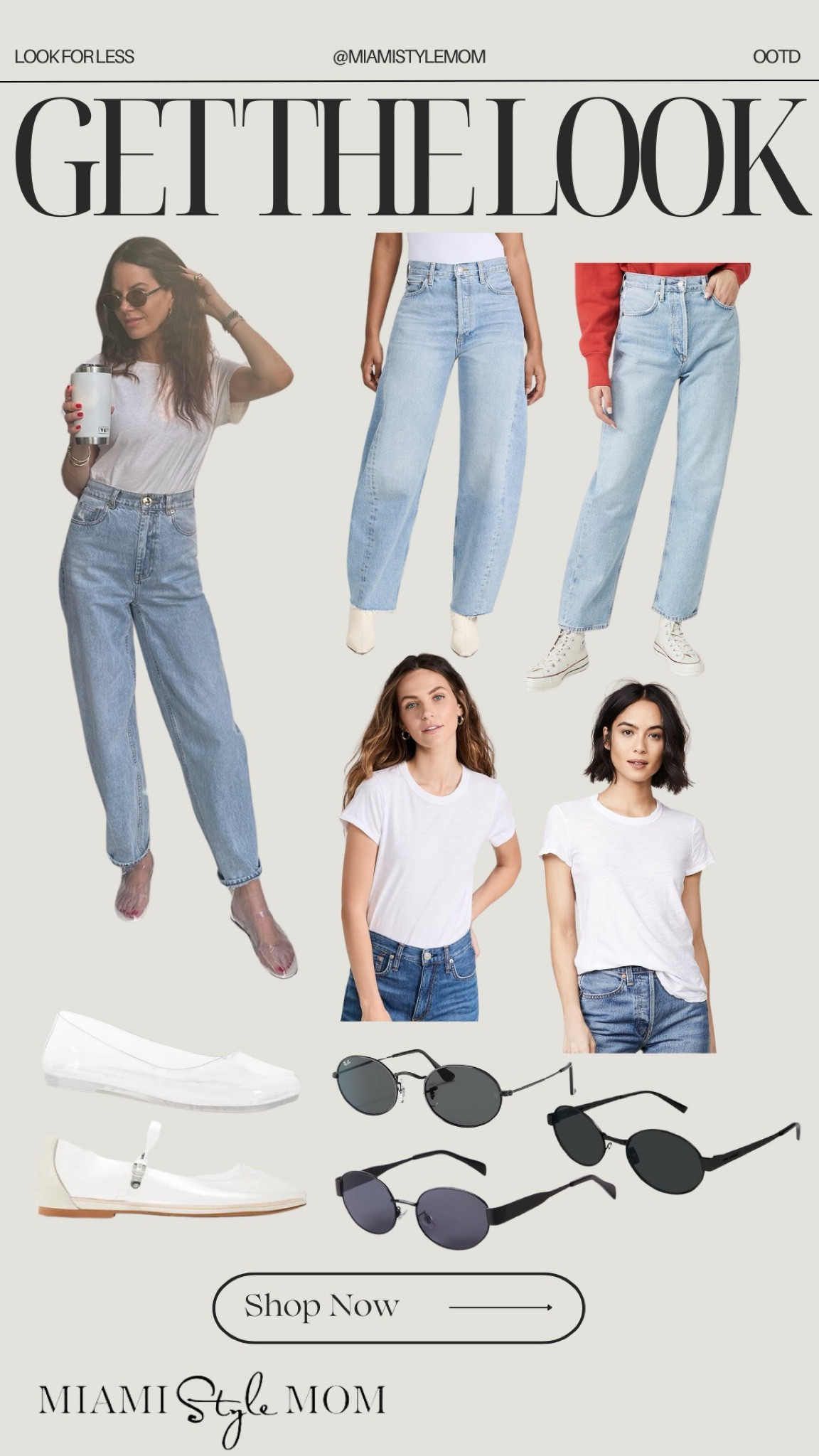 Get the look!👀🤍 causal school drop off outfit!

Outfit inspo. Casual spring outfit. School drop off outfit. Light wash denim jeans. White tshirt. Clear flats. Black sunglasses.

#LTKShoeCrush #LTKSeasonal #LTKStyleTip