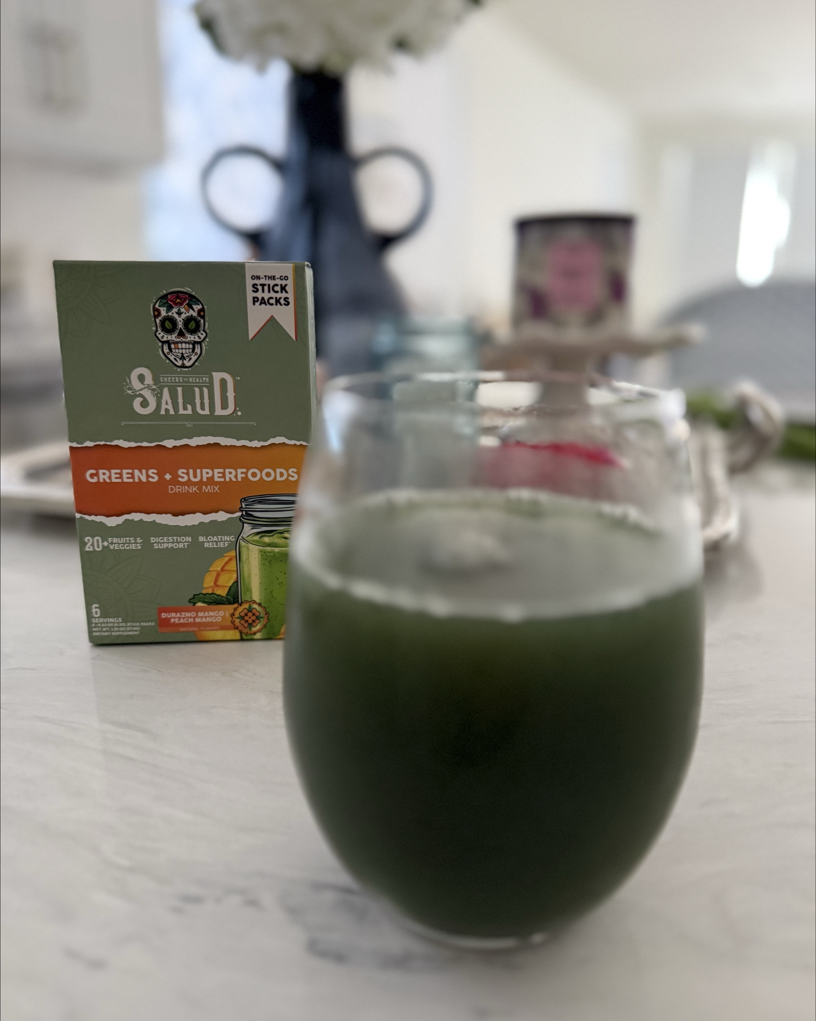 Salud Greens + Superfoods Peach Mango Drink Mix - 6pk





#LTKfitnessgoals #LTKOver40 #LTKselfcare