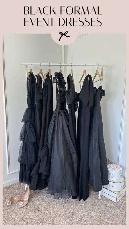 Black formal event dresses from Nordstrom. I love the styles of these and they all fit tts  

#LTKSeasonal #LTKwedding #LTKstyletip