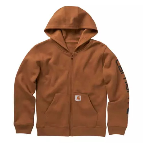 Boys' Carhartt Zip Front Graphic Full Zip Hoodie | Scheels