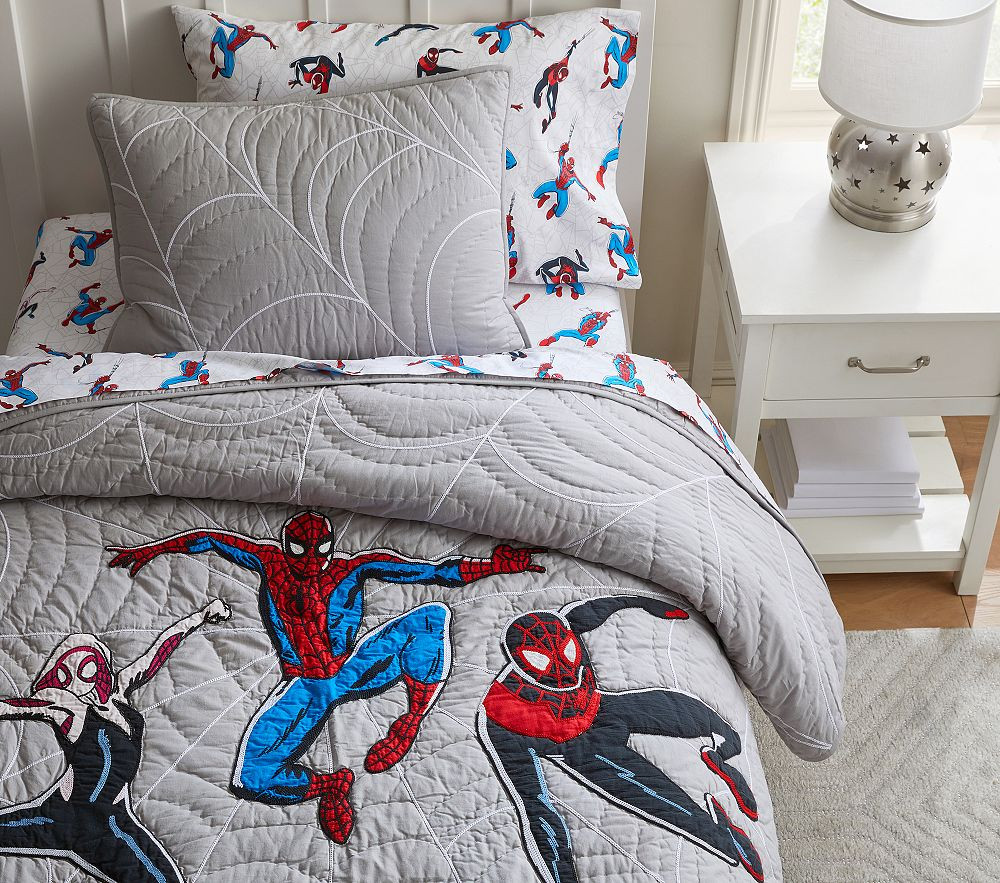 Marvel's Spider-Man Quilt & Shams | Pottery Barn Kids