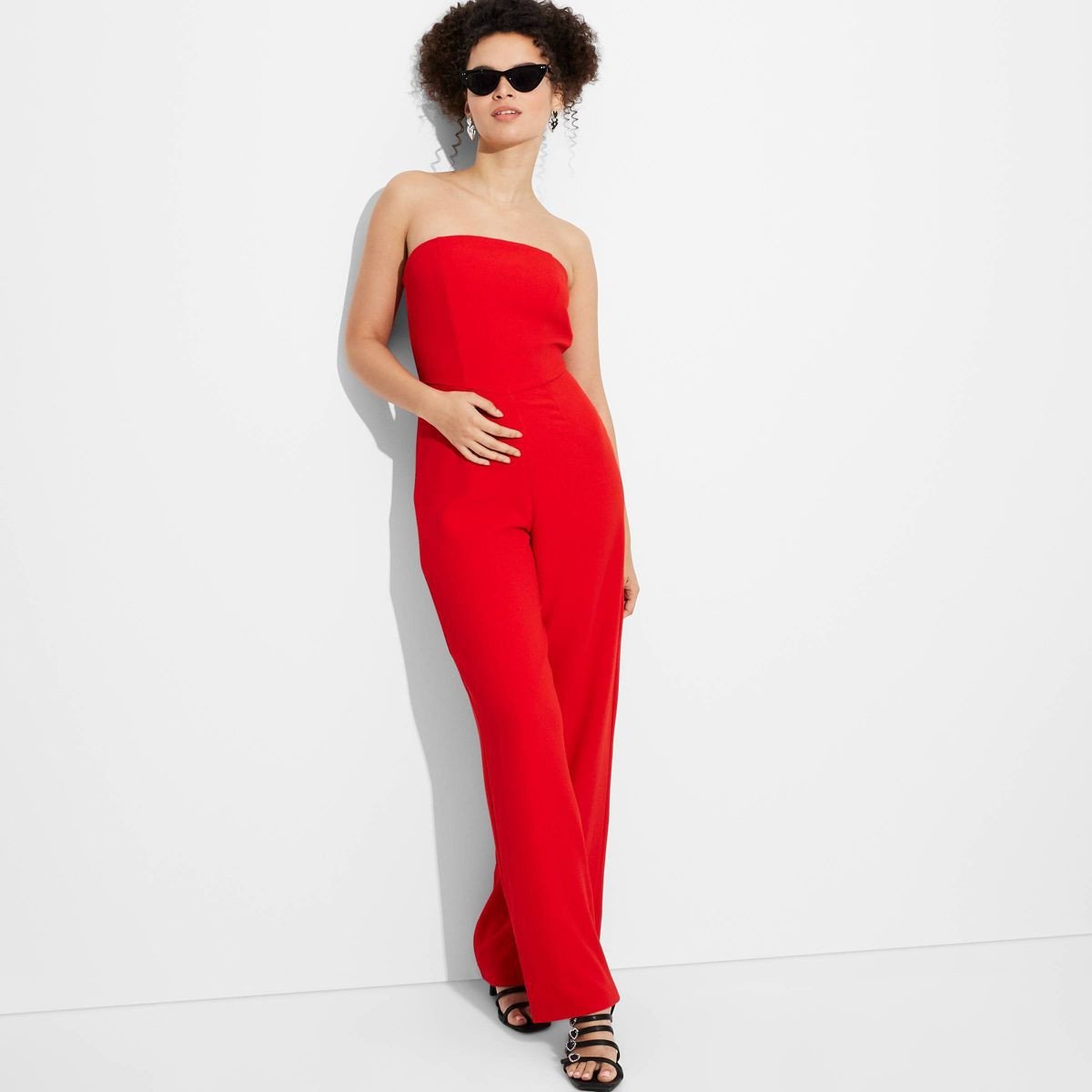 Women's Wide Leg Tube Jumpsuit - Wild Fable™ | Target