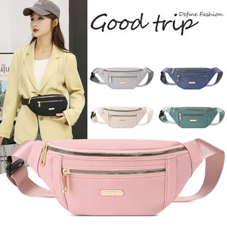 Bolsa De Cintura Feminina Moda Casual Tecido Oxford À Prova D'água Ombro Única Multi-Camadas T... | Shopee (BR)