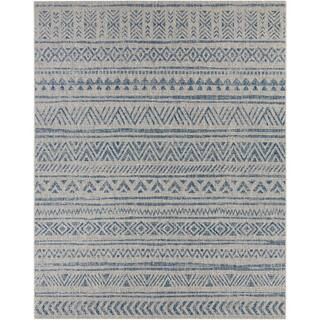 Artistic Weavers Eartha Blue 8 ft. x 10 ft. Indoor/Outdoor Area Rug S00151068760 | The Home Depot