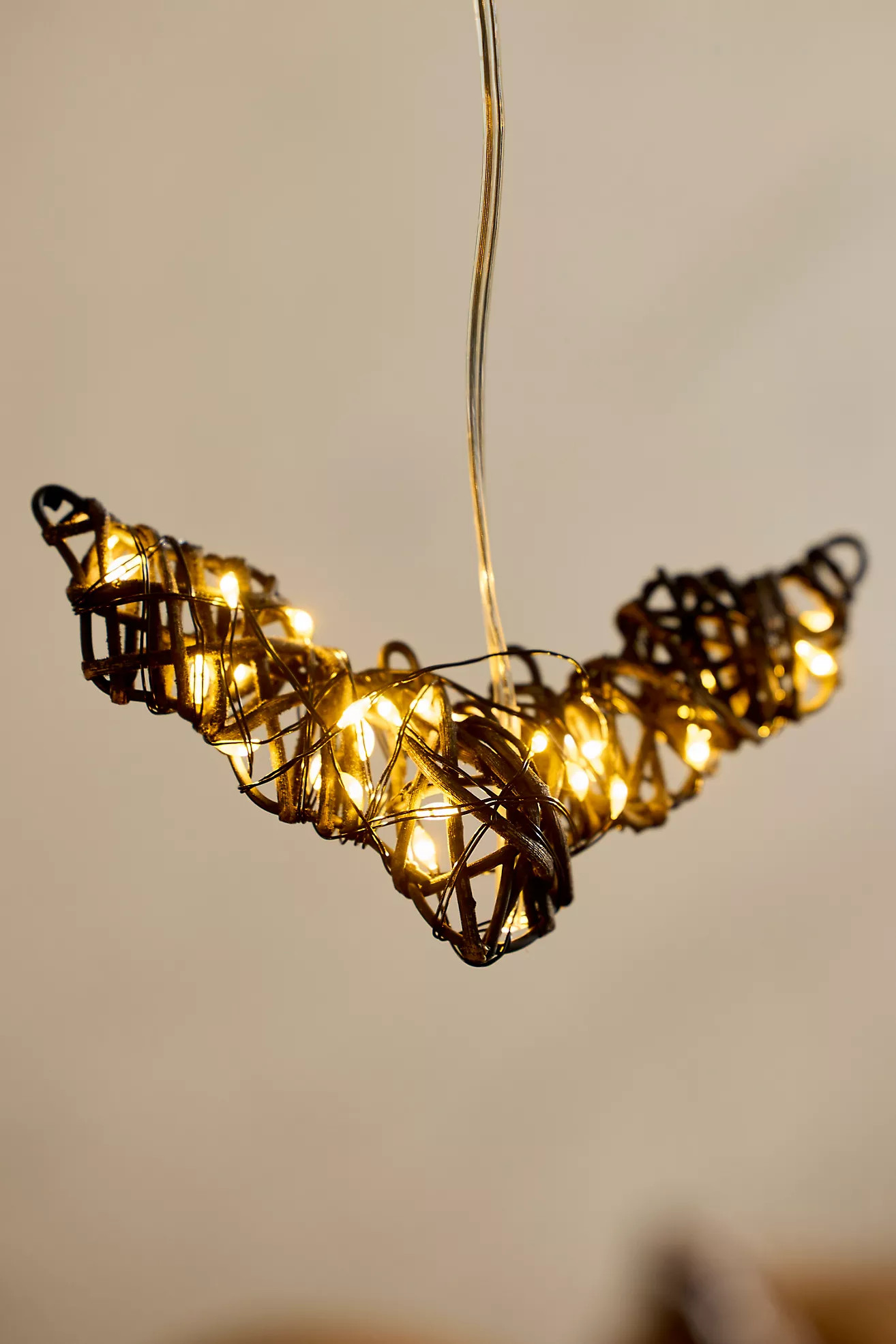 Illuminated Vine Bat Light Strand | Terrain