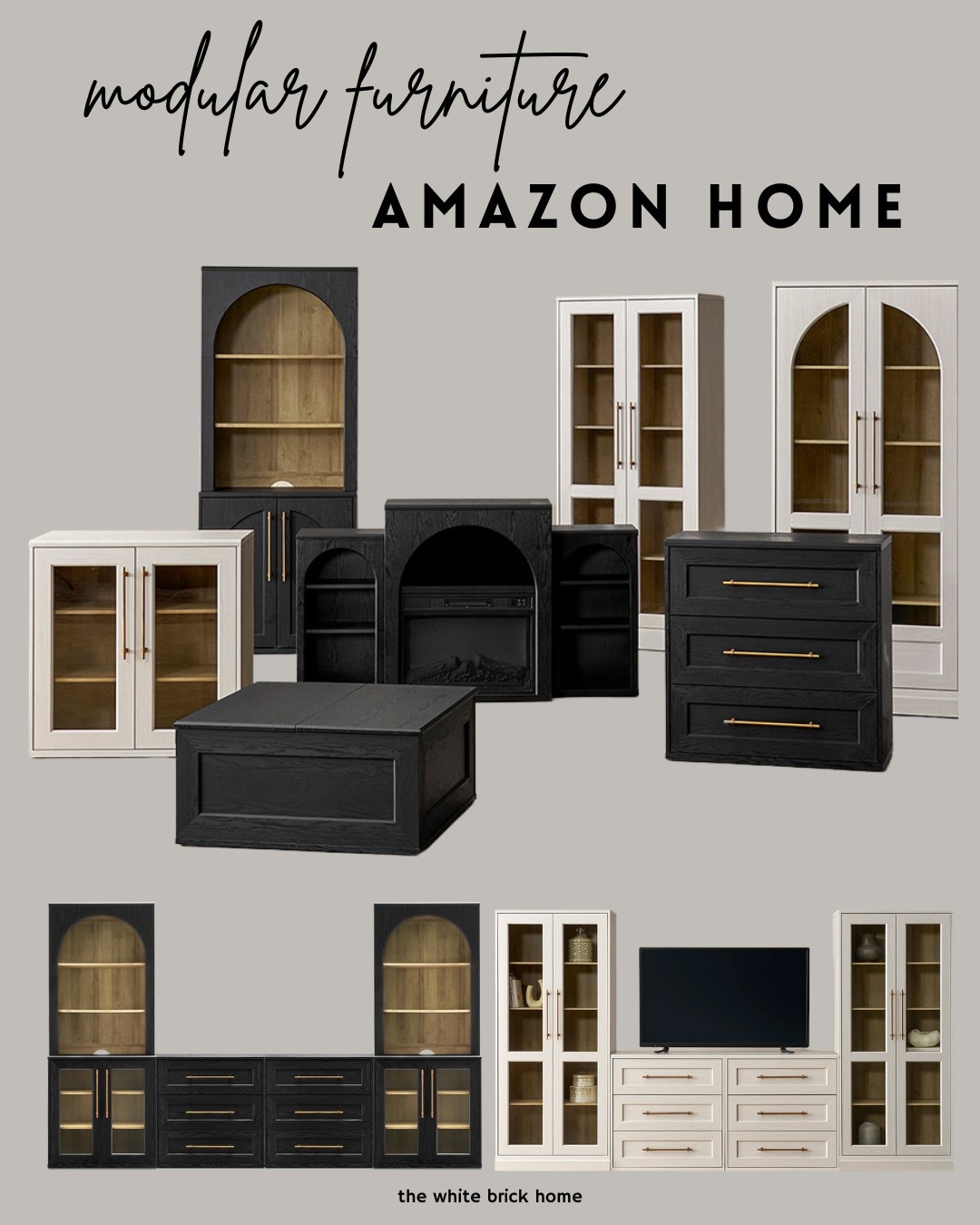 These cabinet options are a super affordable way to crate a high end, designer cabinet built in look! And they ship free from Amazon, too! 

Cabinet, cabinet design, modular, modular cabinets, media, media console, media cabinet, media cabinet living room, living room, living room furniture, living room cabinet, fireplace, built in, built in cabinets, built in furniture, Amazon, Amazon home, Amazon furniture, affordable, affordable home decor, affordable furnitures budget friendly, budget friendly furniture, black cabinet, wood cabinet, mopio, modular furniture, living room design, living room ideas, home finds, home decor 

#LTKHome #LTKSaleAlert #LTKStyleTip