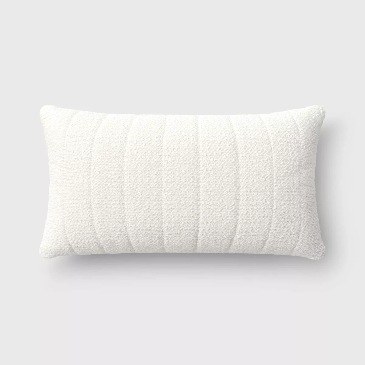 Oversized Channeled Boucle Lumbar Throw Pillow - Threshold™ | Target