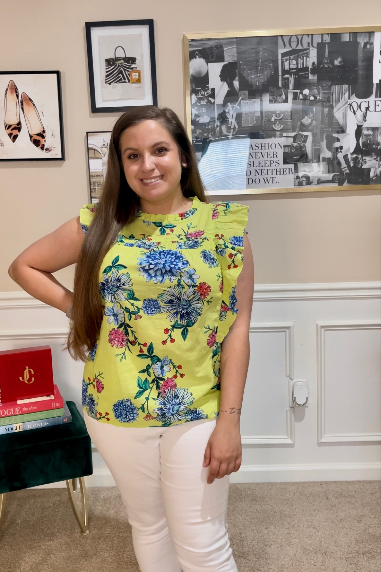 LOFT Cyber Spring Sale picks!
Wearing a medium - runs TTS

#LTKunder100 #LTKFind #LTKsalealert