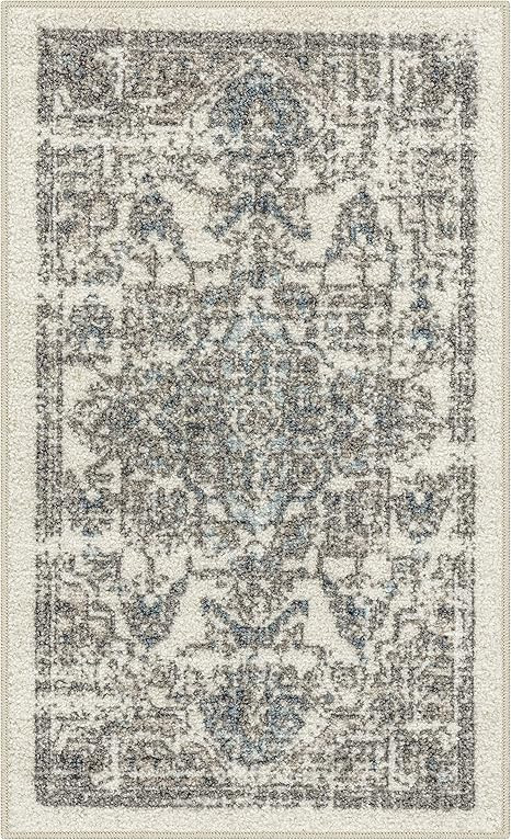 Maples Rugs Distressed Tapestry Vintage Kitchen Rugs Non Skid Accent Area Floor Mat [Made in USA]... | Amazon (US)