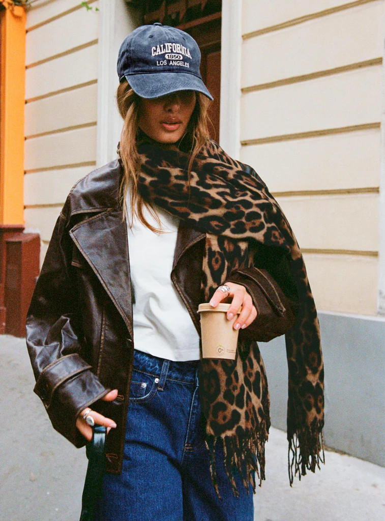 London Town Scarf Leopard | Princess Polly US