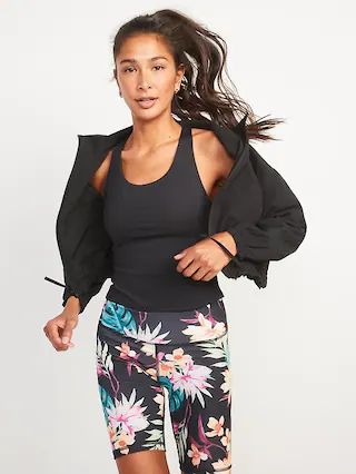 PowerSoft Cropped Shelf-Bra Tank Top for Women | Old Navy (US)