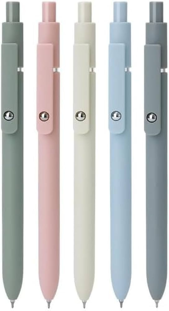 Vanhench Gel Pens, Back Ink Pen Fine Point Smooth Writing Pens, Aesthetic Pens for School Office ... | Amazon (US)