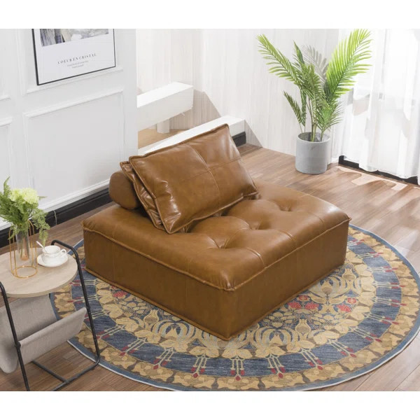 Rigoberto 41.5" Wide Velvet Modular Corner Sectional | Wayfair North America