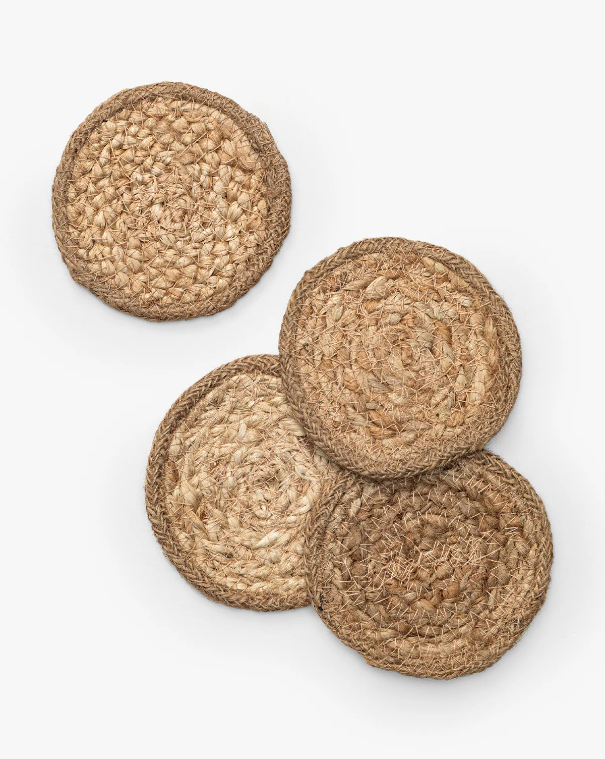 Jute Boarder Coasters (Set of 4) | McGee & Co. (US)