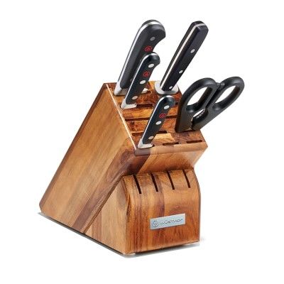 Wüsthof Classic Starter Knife Block, Set of 6 | Williams Sonoma | Williams-Sonoma