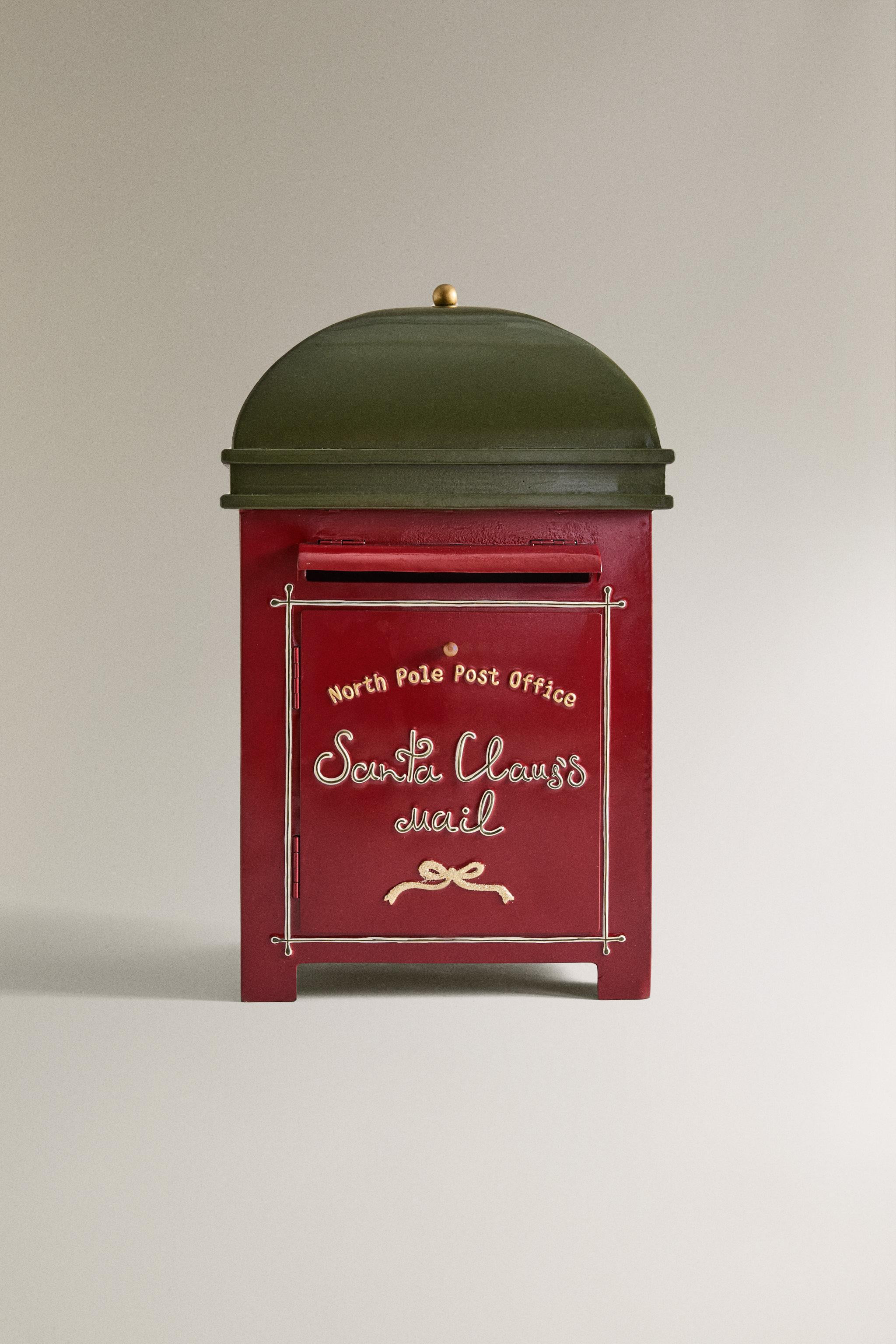 FATHER CHRISTMAS LETTER BOX CHRISTMAS DECORATION | Zara UK