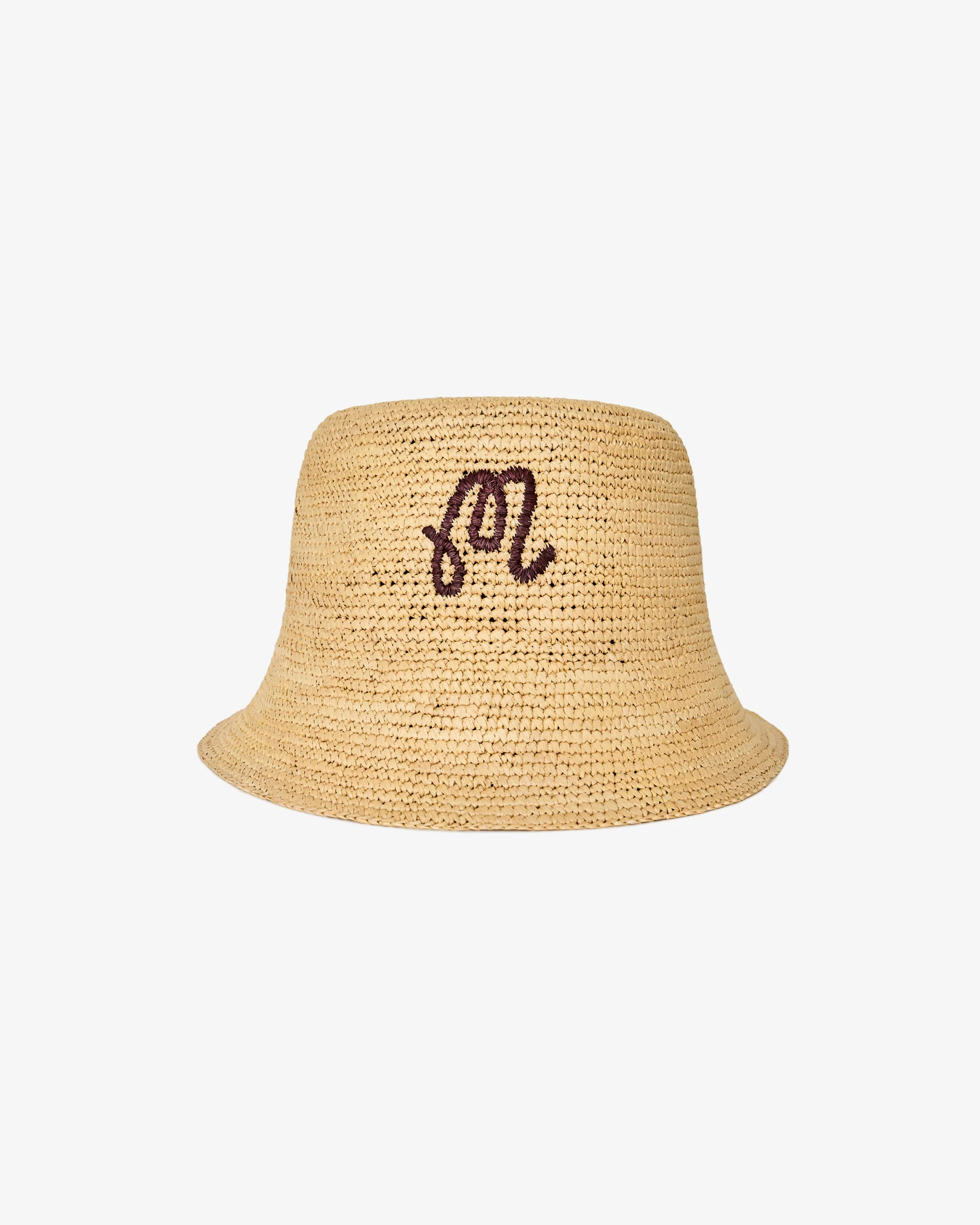 ALEJA RAFFIA BUCKET HAT | Malbon Golf