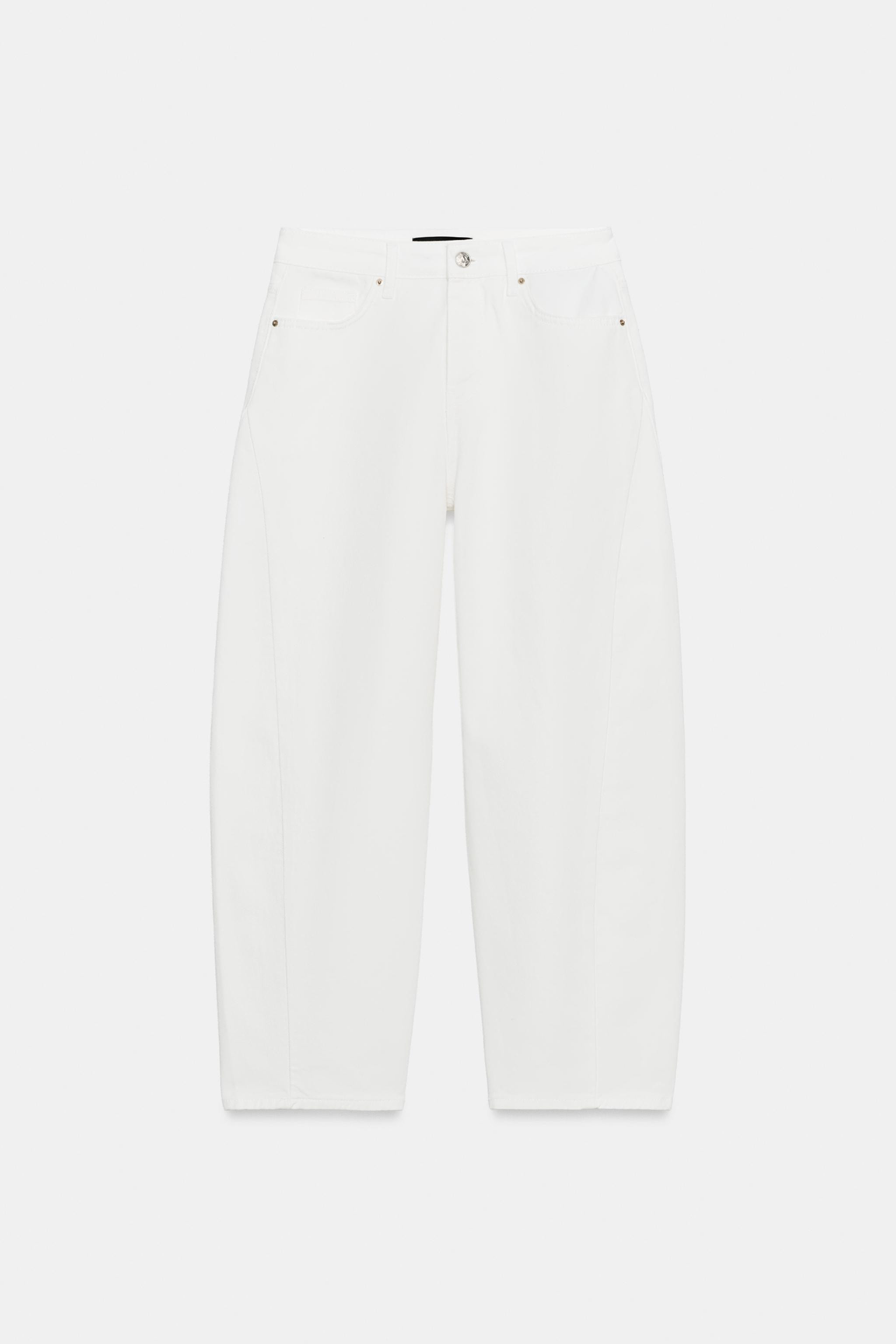 Z1975 HIGH-RISE BARREL JEANS | Zara US