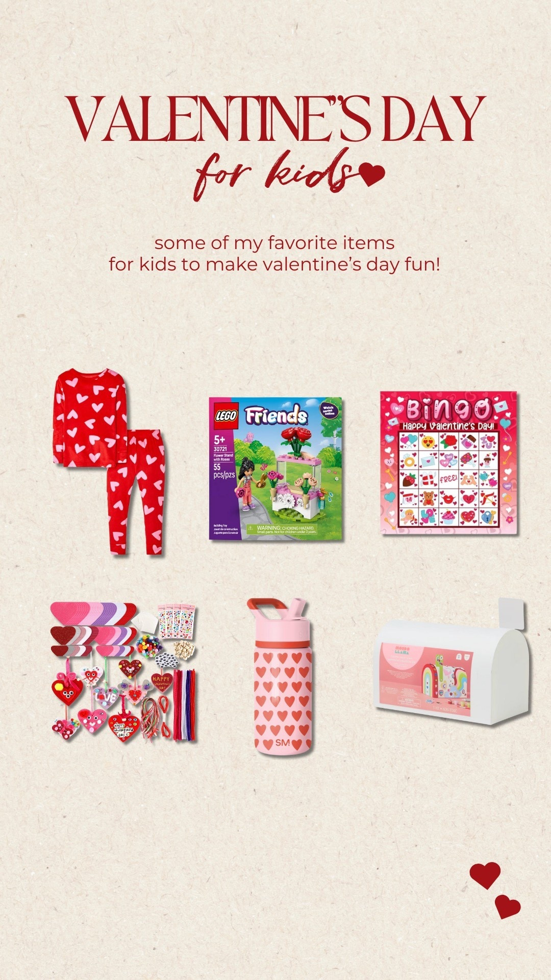 some cute ideas for kids for valentine’s day #giftideas #kids #valentinesday 

#LTKSeasonal #LTKKids #LTKValentine