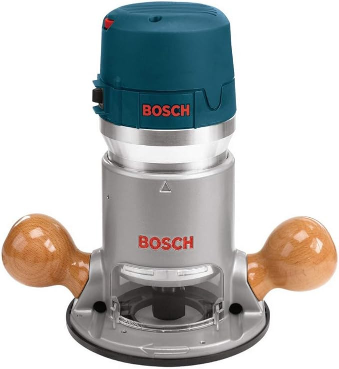 BOSCH 1617EVS 2.25 Horesepower Electronic Fixed-Base Router with a Variable Speed Motor | Amazon (US)