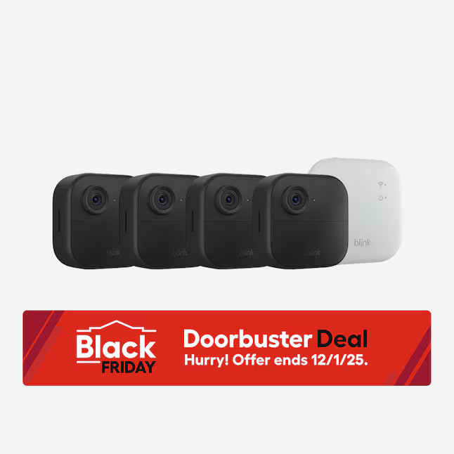 Blink Outdoor 4 XR - Wireless security camera with extended range, go up to 400 feet from your ho... | Lowe's