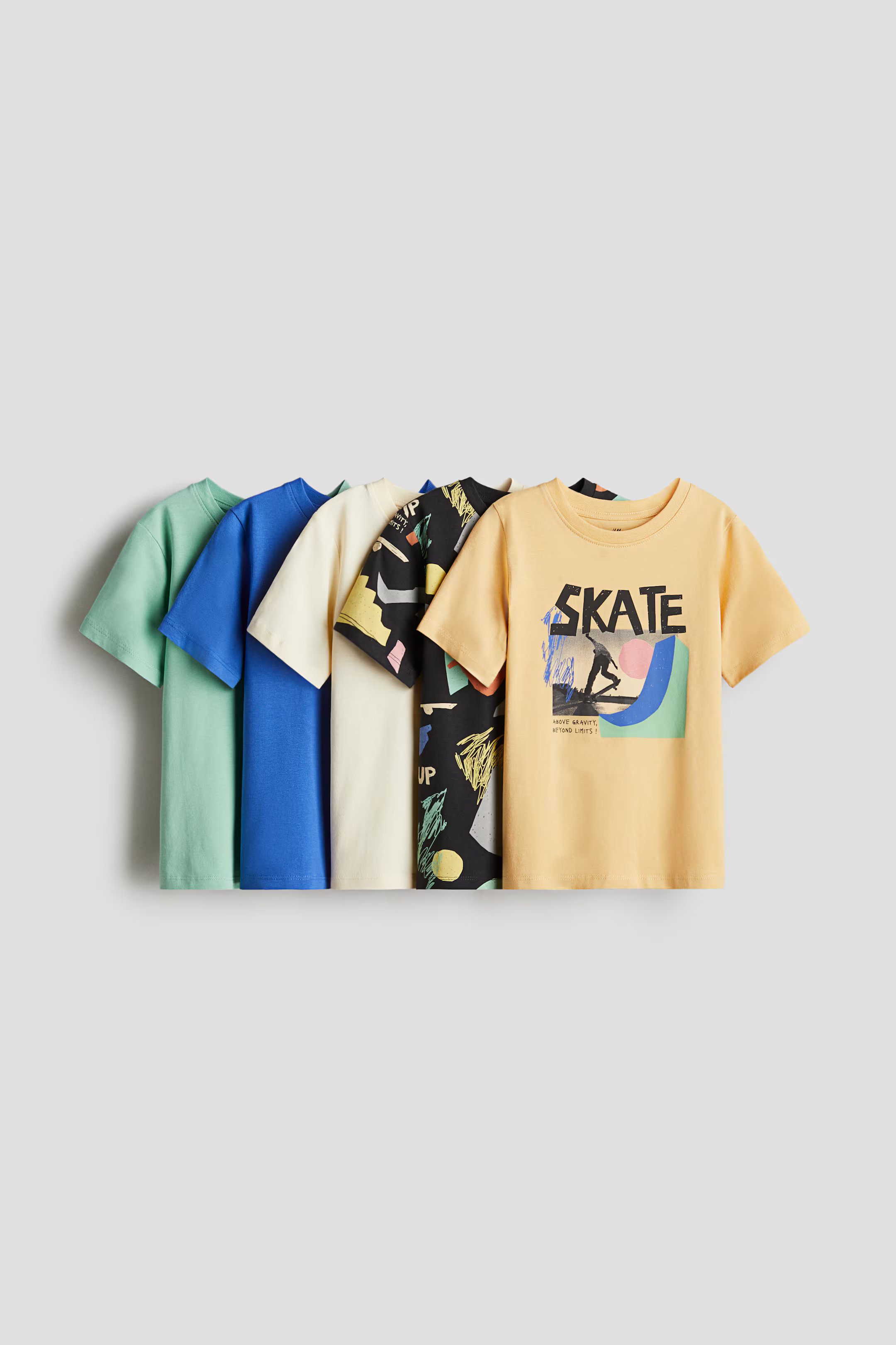 5-pack Jersey T-shirts | H&M (US + CA)