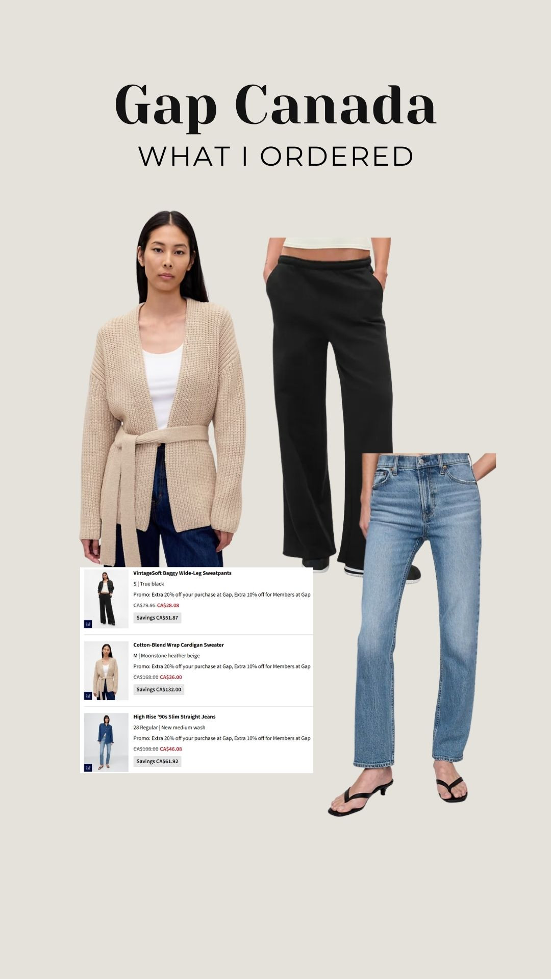 The Gap Canada sale was too good to pass up! I took the opportunity to add a few things to my wardrobe. Use promo codes GREAT and ADDIT for extra savings. 

 #LTKcanada #LTKwinter #LTKsale