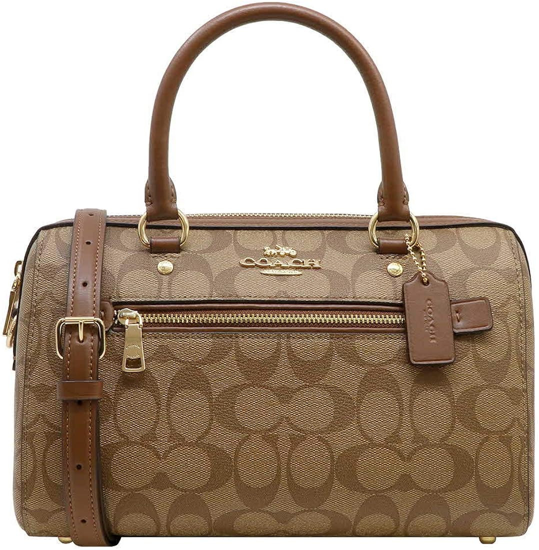 Coach Rowan Satchel In Signature Canvas | Amazon (US)