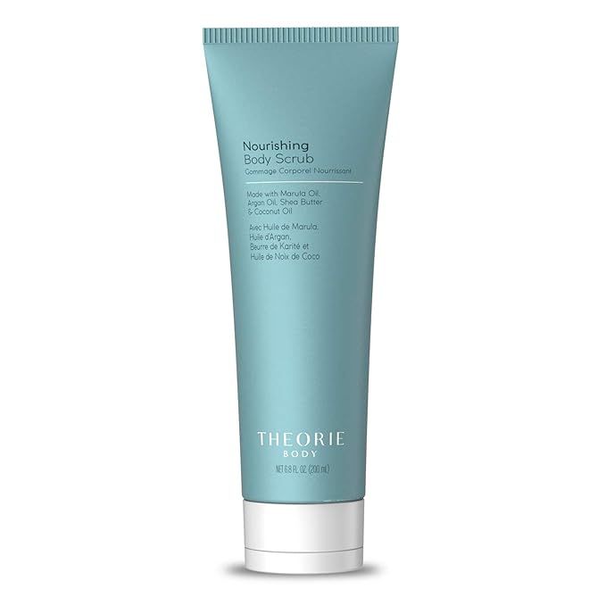 THEORIE Nourishing and Exfoliating Body Scrub - Made with Marula, Argan, Coconut Oil, Shea Butter... | Amazon (US)