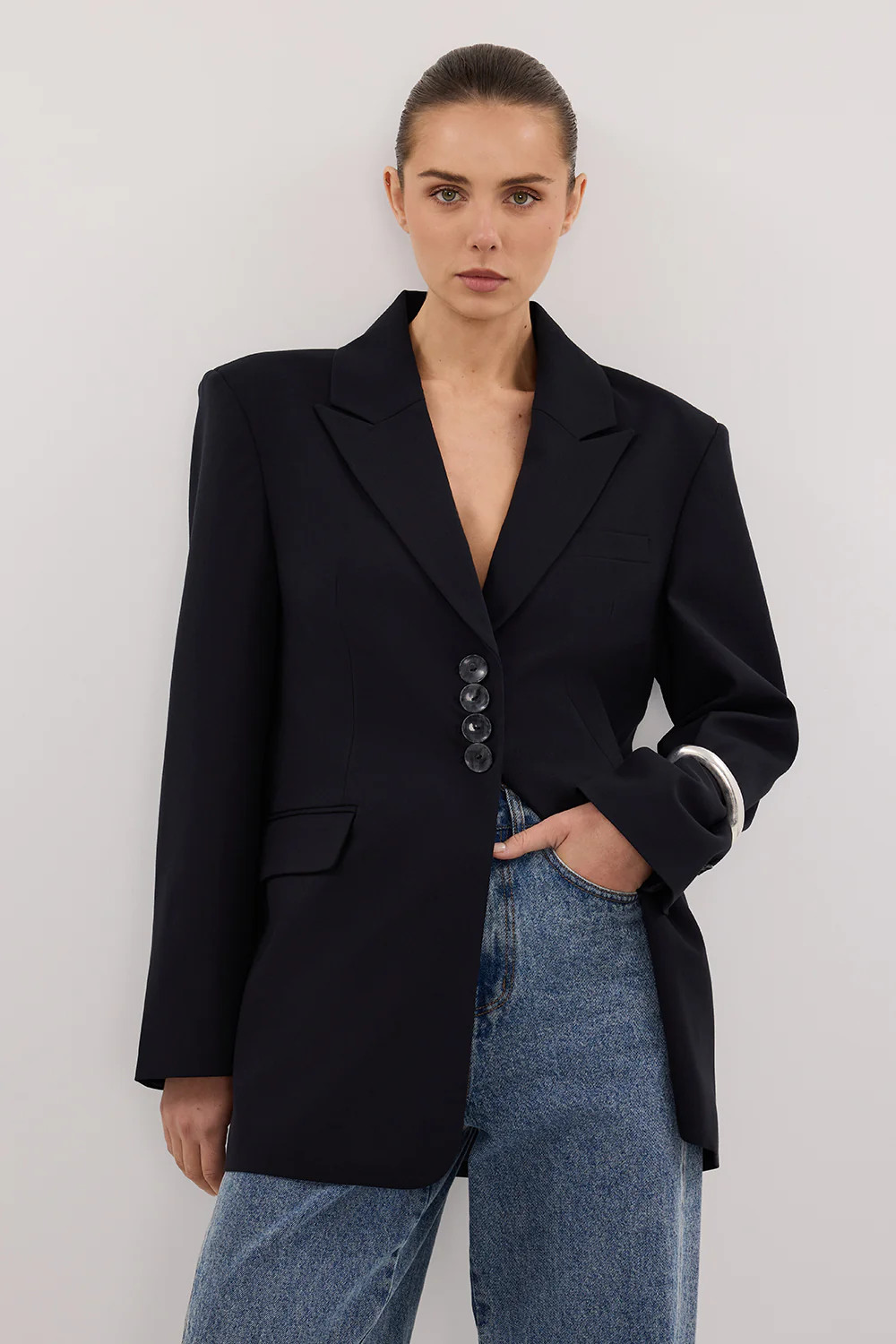 ANDIE INK OVERSIZED BLAZER | DISSH