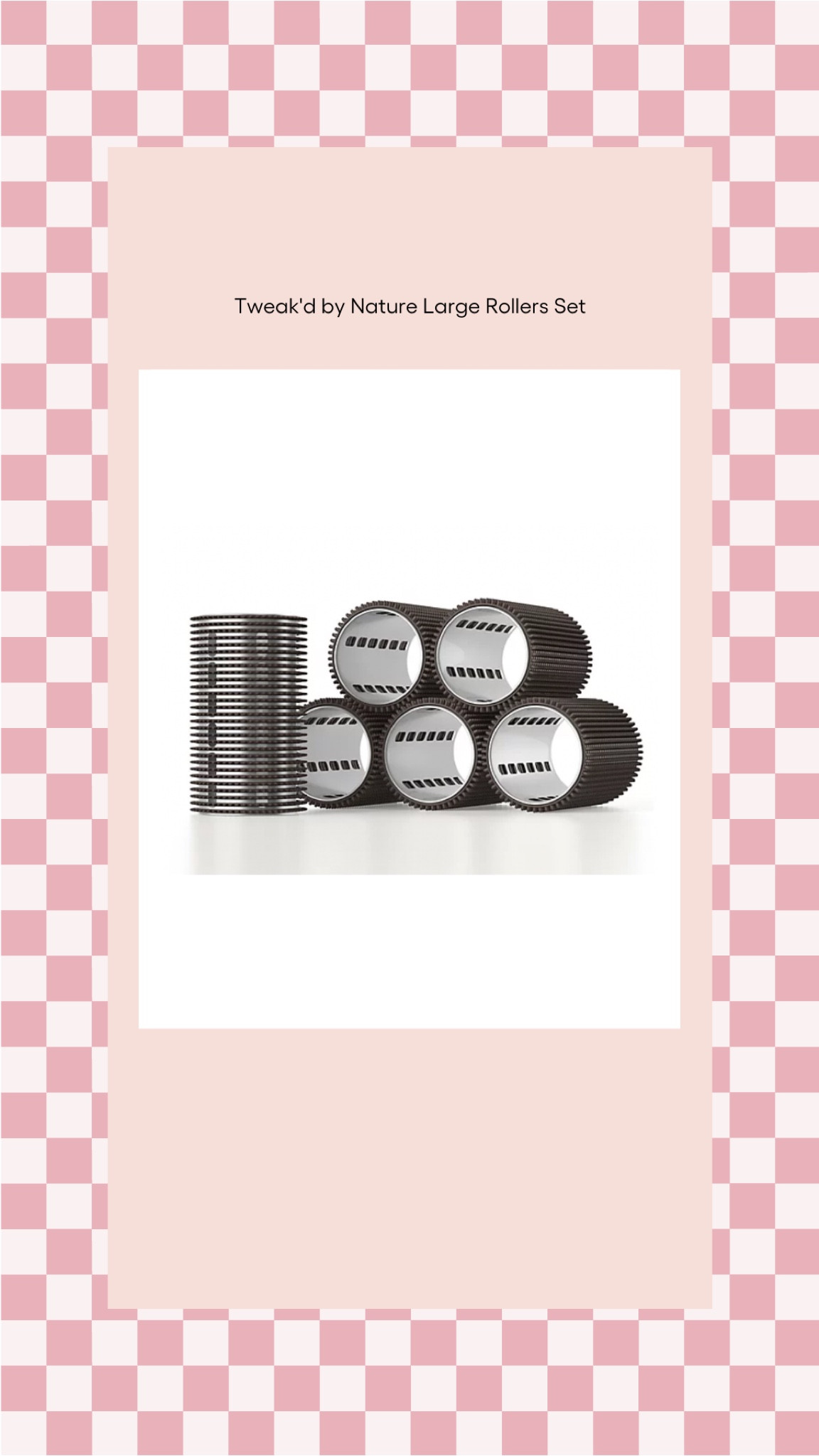 Rollers set you can get on QVC🖤