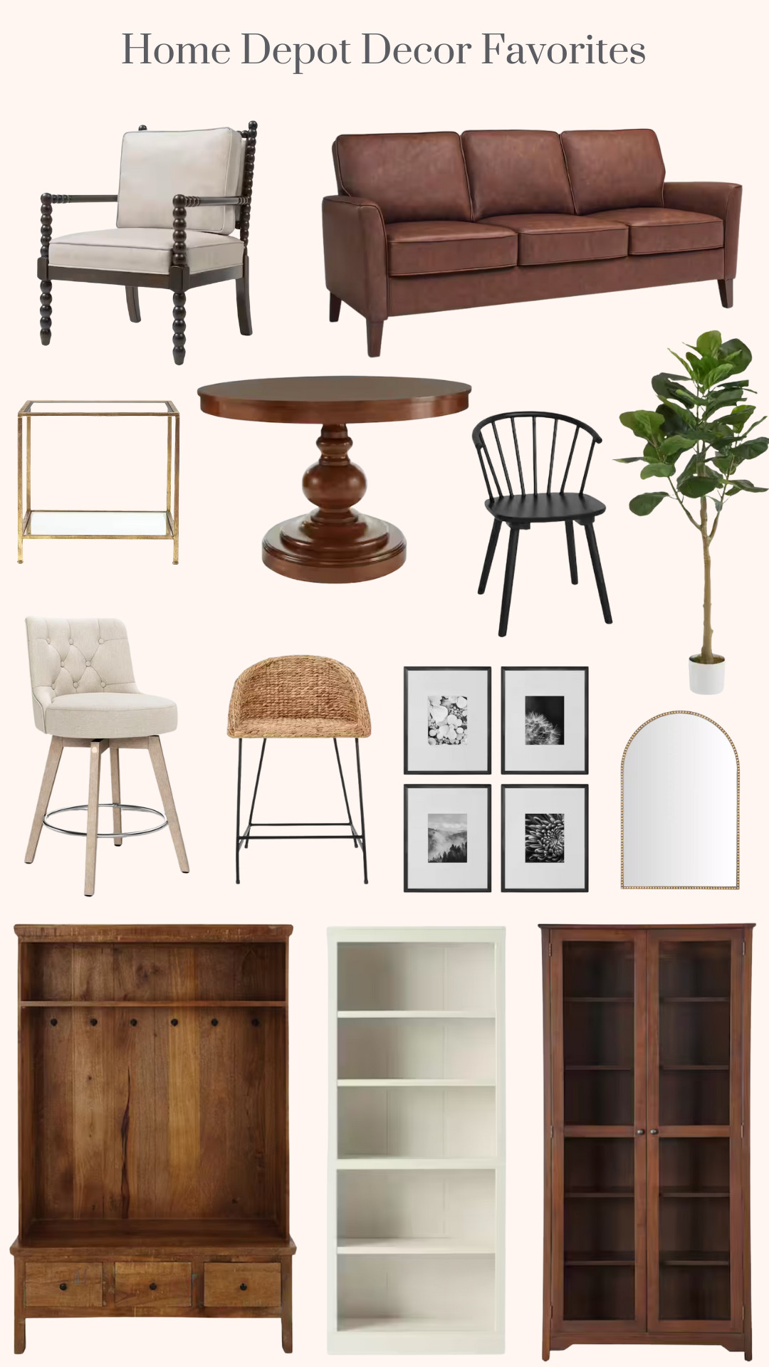 Home Depot Home Decor and Furniture Favorites.  

 #LTKHome