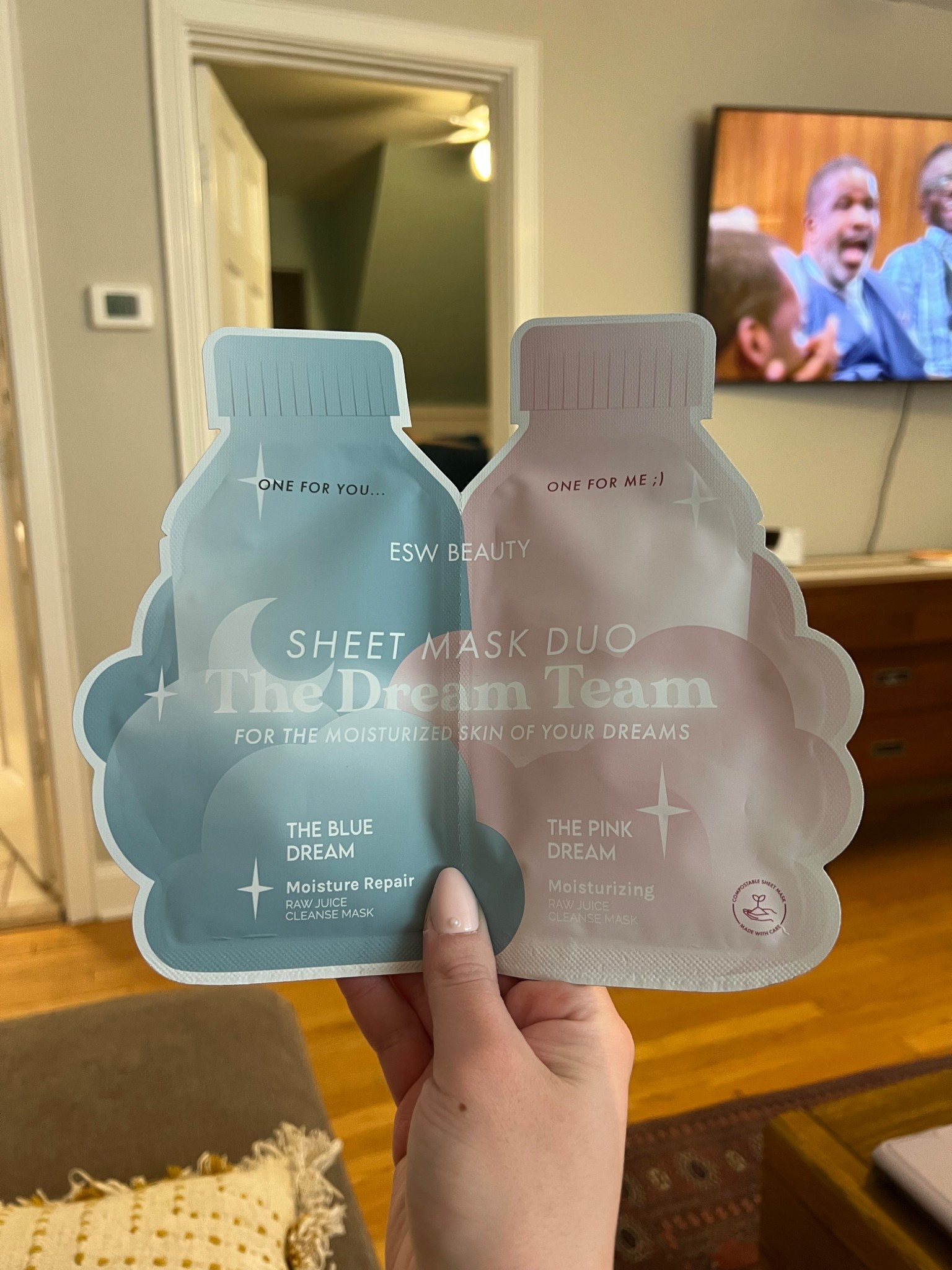 The perfect date night mask.. or if you’re like me and don’t want to share, save one for another day hehe 🩷💙
Honestly though, these had my face feeling refreshed, smooth, and hydrated. 

#LTKselfcare #LTKBeauty #LTKMens