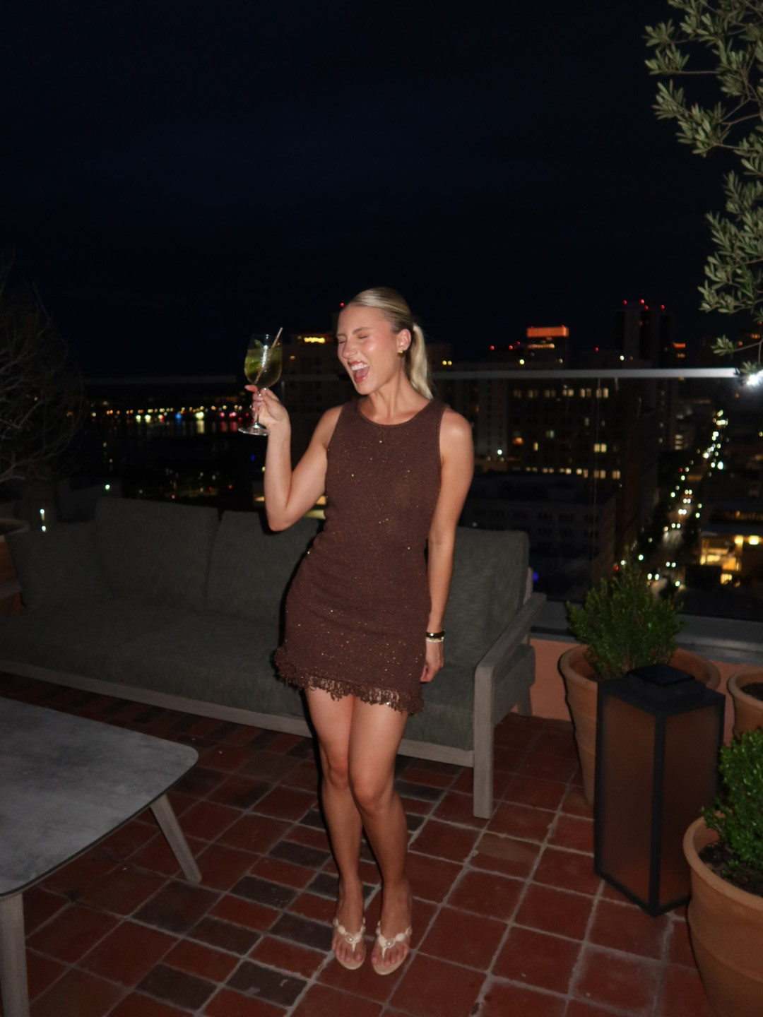 Palm Beach night out!🥂 

 #LTKgrwm #LTKootd