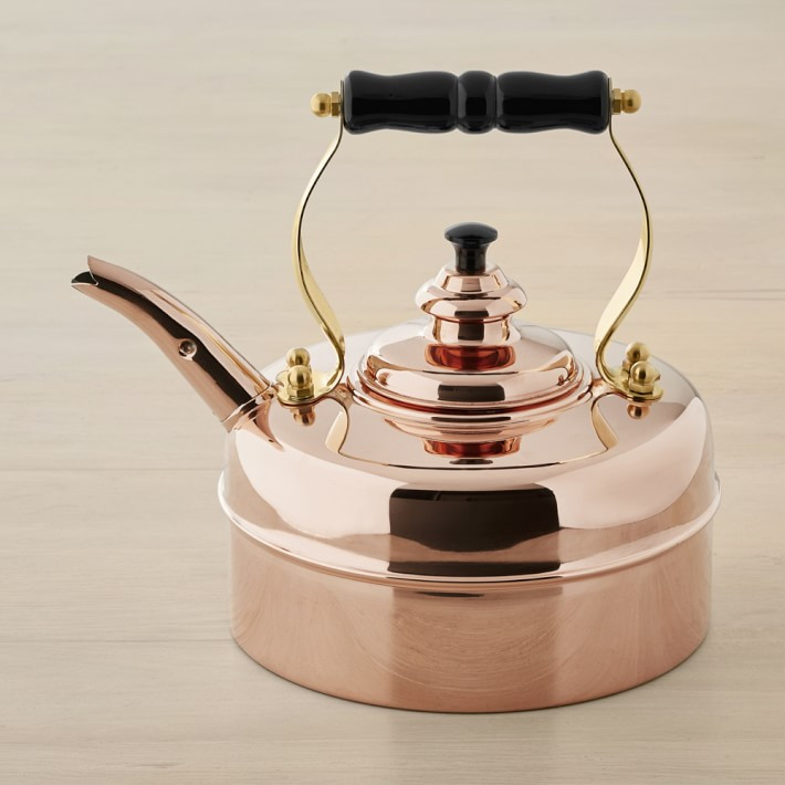 Simplex Kensington No 1 by Newey & Bloomer Copper Traditional Tea Kettle | Williams-Sonoma