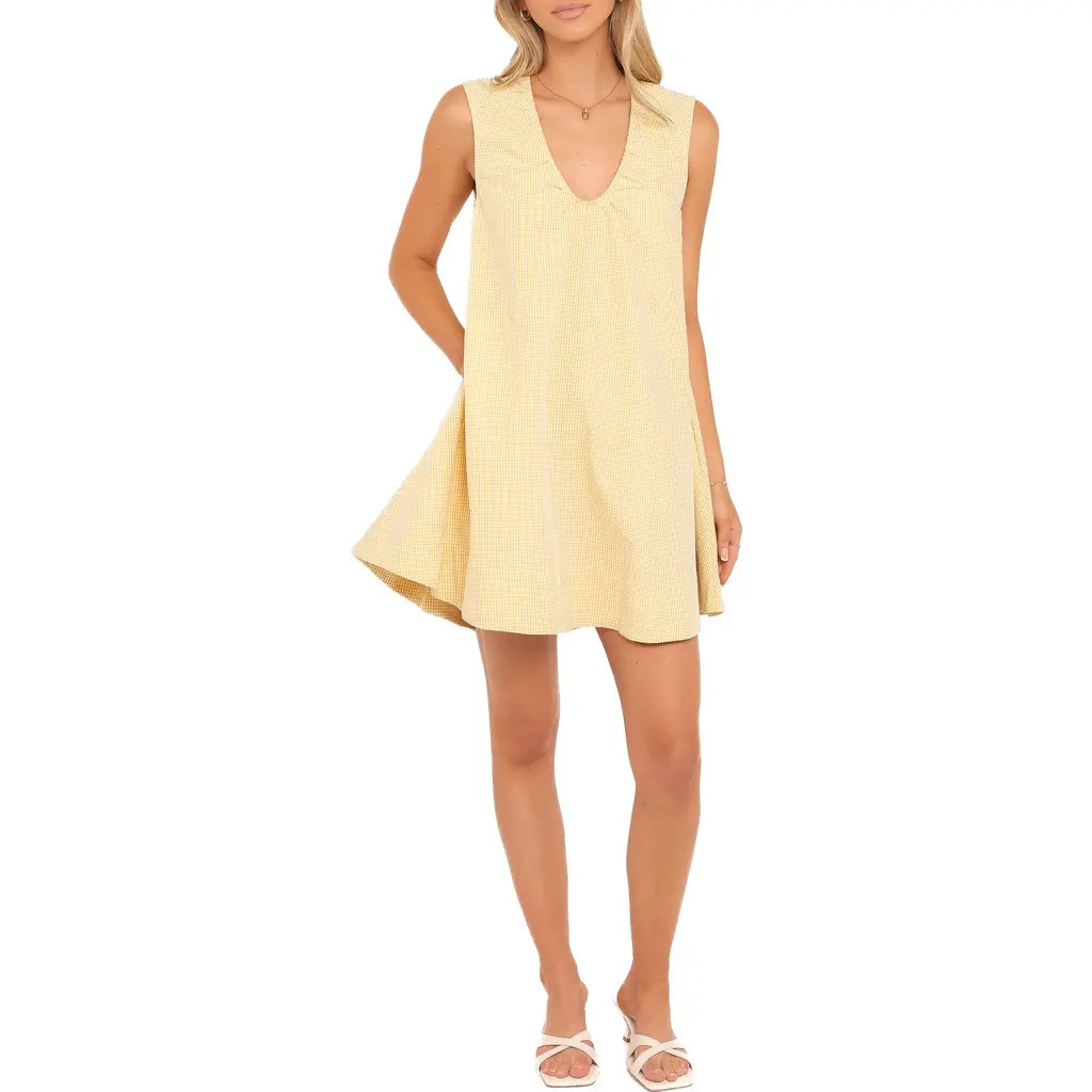Petal & Pup Jorah Minidress in Mango at Nordstrom, Size X-Small | Nordstrom